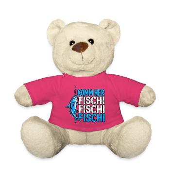 Komm Herr Fischi Angler - Teddy - Pink - Vorne