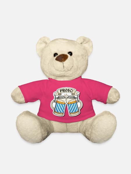 Prost! Bierkrüge Sticker Design - Teddy - Pink