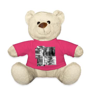Encre roulée - Nounours - rose - Devant