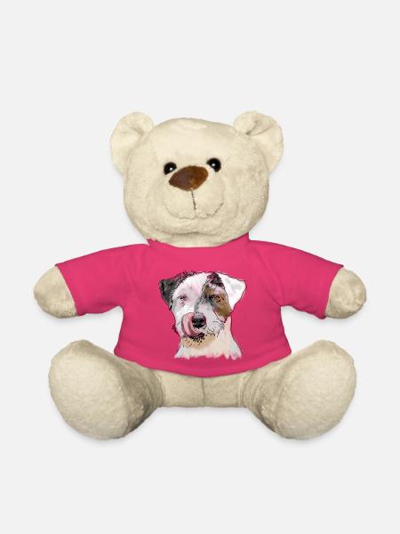 Terrier - Teddy Bear - pink