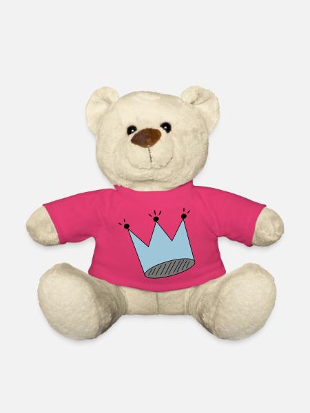 Couronne - Nounours - rose