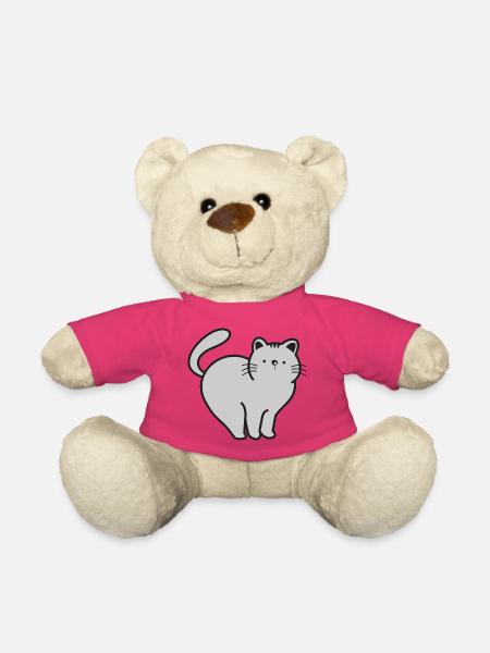 Katze Katzen - Teddy - Pink