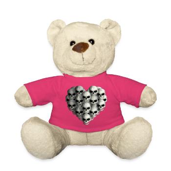 Skulls Heart R6Z - Teddy - Pink - Vorne