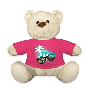 Sonnenbrille Palme mint - Teddy - Pink - Vorne