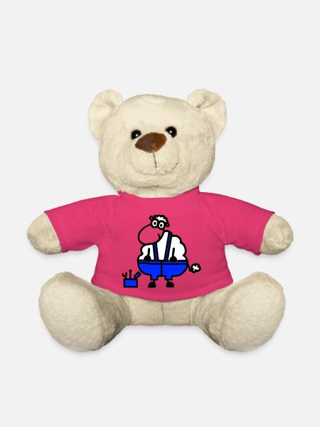 Handwerkerschaf, Held der Arbeit - Teddy - Pink