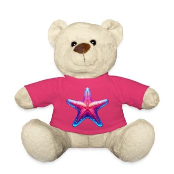 Starfish - Teddy Bear - pink - Front