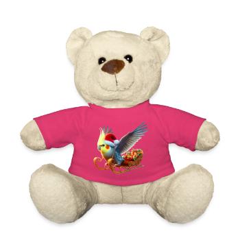 Weihnachtsnymph (02) - Teddy - Pink - Vorne