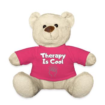 Therapy Is Cool – Chemise de déclaration Therapie - Nounours - rose - Devant