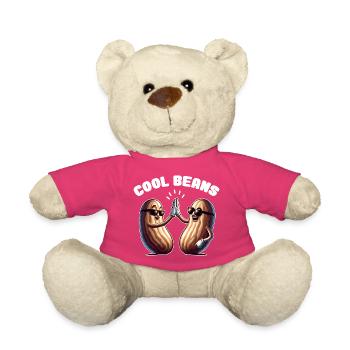Haricots branchés high five - Nounours - rose - Devant