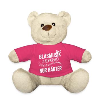 Blasmusik wie Sport, nur härter - Teddy - Pink - Vorne