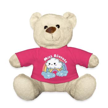 Child Dreamer and Sleep Miss Magical Dreamer - Teddy Bear - pink - Front