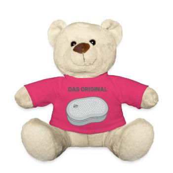 Originale DDR Brotbüchse - Teddy - Pink - Vorne
