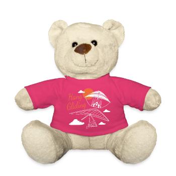 Gleitschirmfliegen Gleitschirmflieger Gleitschirm - Teddy - Pink - Vorne