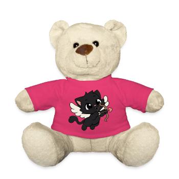 Cats Cupidon Kawaii - Nounours - rose - Devant