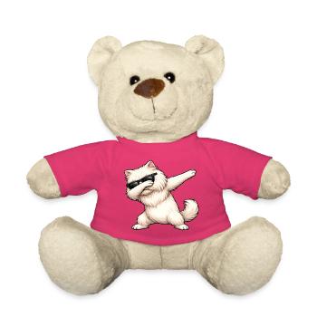 Dabbing Perserkatze - Teddy - Pink - Vorne