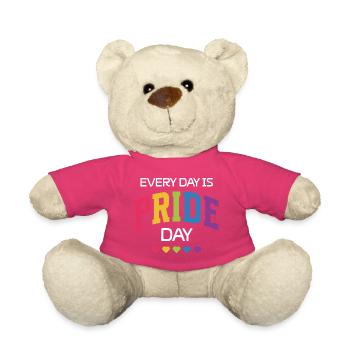 LGBT-Pride-Monat – Jeder Tag ist Pride-Tag - Teddy - Pink - Vorne