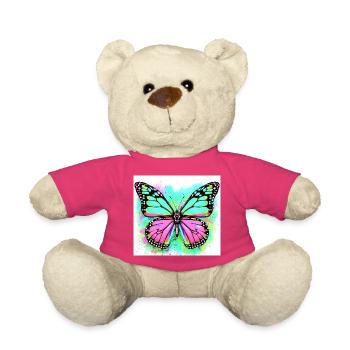 Schmetterling - Teddy - Pink - Vorne