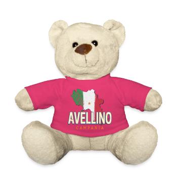 Avellino in Italien Retro Kampanien Vintage Urlaub - Teddy - Pink - Vorne