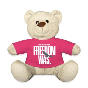 Objectif financier Esprit de liberté Entrepreneur Liberté - Nounours - rose - Devant