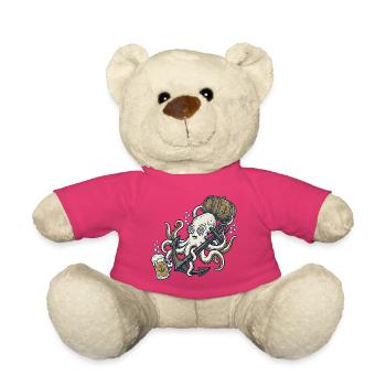 Calmar de bière - Nounours - rose - Devant