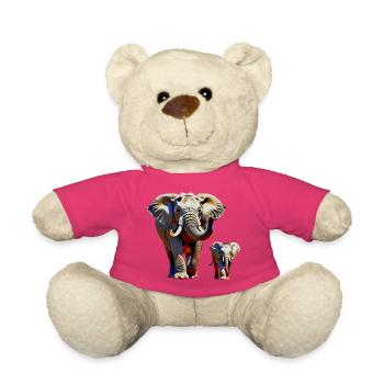 Elefanten - Teddy - Pink - Vorne