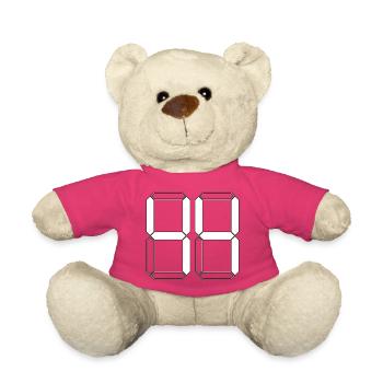 NUMÉRO 44 Quarante-quatre Cadeaux Numériques - Nounours - rose - Devant
