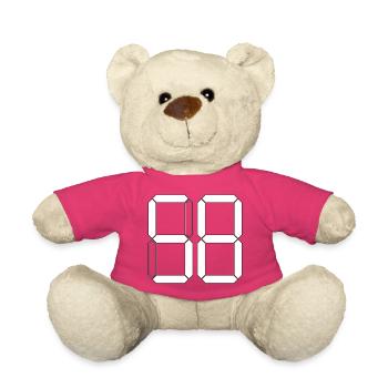 NUMÉRO 58 Cinquante-huit Cadeaux Numériques - Nounours - rose - Devant