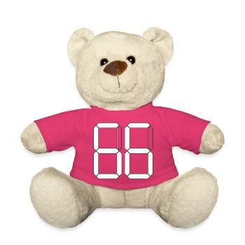 NUMÉRO 66 Soixante-six Cadeaux Numériques - Nounours - rose - Devant