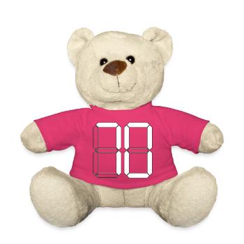NUMÉRO 70 Soixante-dix Cadeaux Numériques - Nounours - rose - Devant