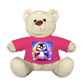 penguin - Teddy Bear - pink - Front
