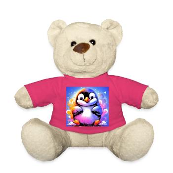 penguin - Teddy Bear - pink - Front