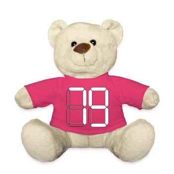 NUMÉRO 79 Soixante-dix-neuf Cadeau Digital - Nounours - rose - Devant