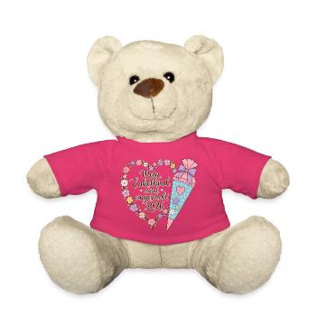 Enkelkind Einschulung 2026 - Teddy - Pink - Vorne