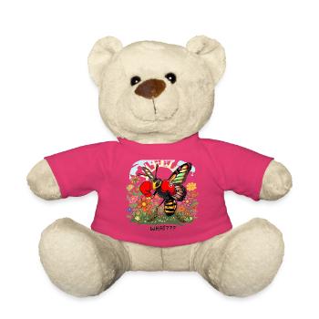Concours de boxe au Bloemenveld - Nounours - rose - Devant