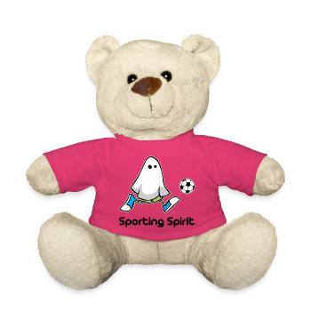 Esprit sportif - Nounours - rose - Devant