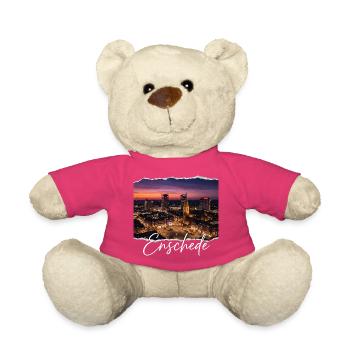 Enschede Abendpanorama Script - Teddy - Pink - Vorne