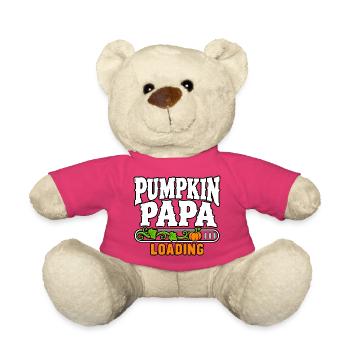 Kürbis Papa Loading - Teddy - Pink - Vorne