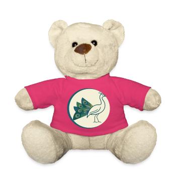 Pfau - Teddy - Pink - Vorne