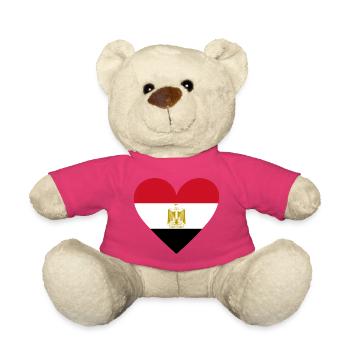 Cœur d’Égypte - Nounours - rose - Devant