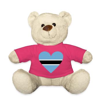 Botswana Heart - Teddy - Pink - Vorne