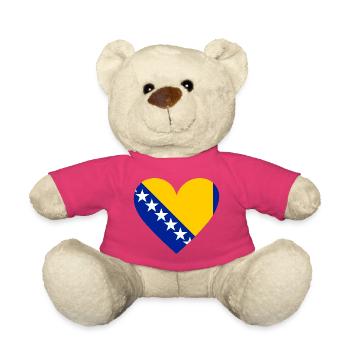 Bosnia Heart - Teddy - Pink - Vorne