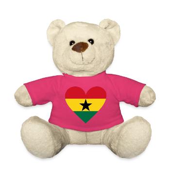 Ghana Heart - Teddy - Pink - Vorne