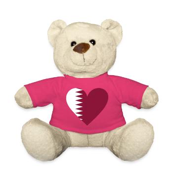 Qatar Heart - Teddy - Pink - Vorne