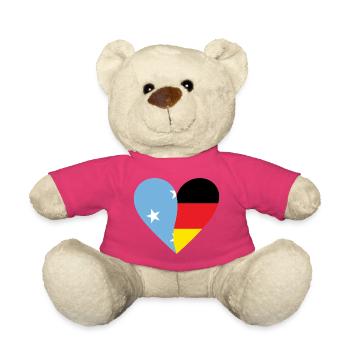 Micronesia Germany Heart - Teddy - Pink - Vorne