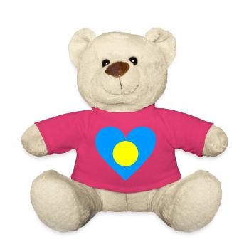 Palau Heart - Teddy - Pink - Vorne