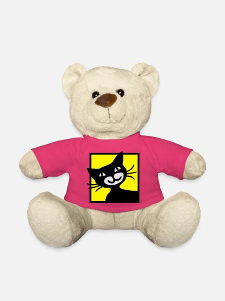 Cat - Teddy Bear - pink