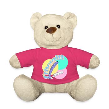 Coiffeur Rasoir Salon de coiffure - Nounours - rose - Devant