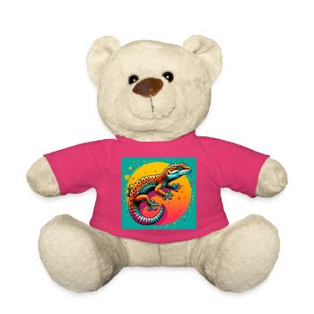 Gecko - Teddy - Pink - Vorne