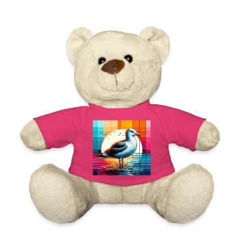 gull - Teddy Bear - pink - Front