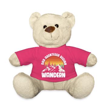 Bergabenteuer Sonnenuntergang Wandern Wanderer  - Teddy - Pink - Vorne